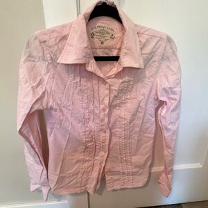 US Polo button down shirt. Size: S
